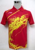 Camisa Seleção Chinesa Olimpíadas 2012 Vermelha